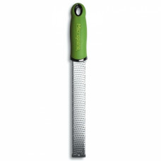 Терка Premium Classic для цедры и сыра, нерж.сталь, ручка пластиковая, цвет зеленый