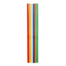 Трубочки кокт.0,8*24 см. 500 шт. цвет.MIX прямые