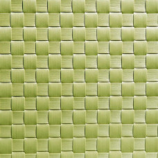 Салфетка сервировочная 45*33 см. широкое плетение зеленая, пвх APS