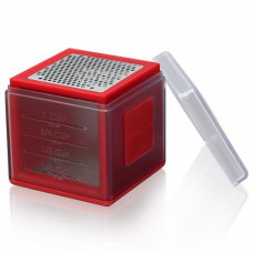 Терка-куб 9х9см Specialty, нерж.сталь, пластик, цвет красный