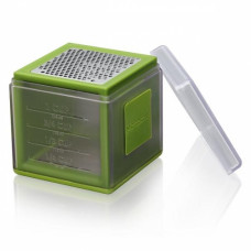 Терка-куб 9х9см Specialty, нерж.сталь, пластик, цвет зеленый