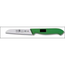 Нож для овощей 105/215 мм,черный HoReCa Icel