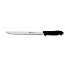 Нож для нарезки ветчины 240/365 мм,черный HoReCa Icel